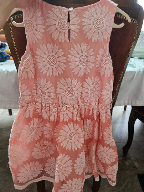 Ružové šaty next 116, next,116