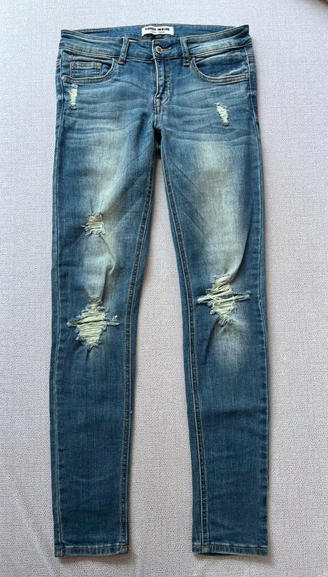 Tally weijl trhané rifle vel.36, tally weijl,s