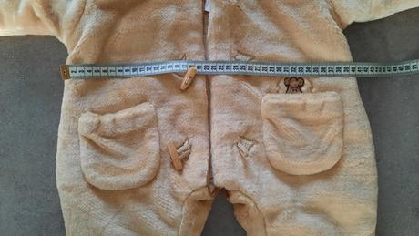 Hrubý zimný overal na 6 mes., 68