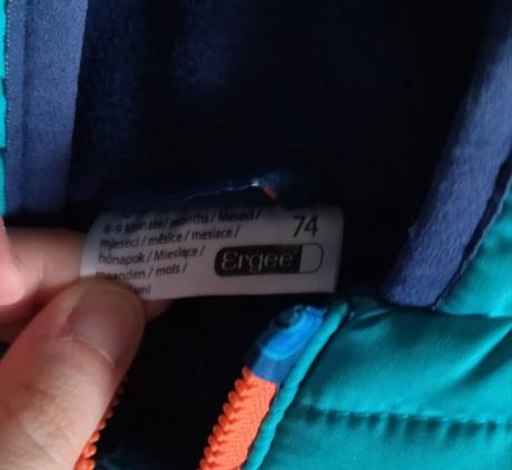 Zimná bunda, ergee,74