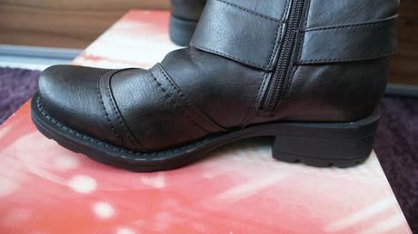 Vysoké čižmy na zips, deichmann,38