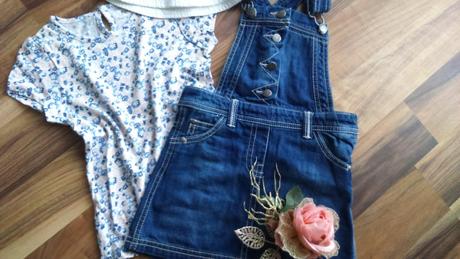 Riflova suknička s tričkom, f&f,110