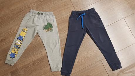 Chlapčenské tepláky 2 ks spolu za 3,50 eur, lupilu,110