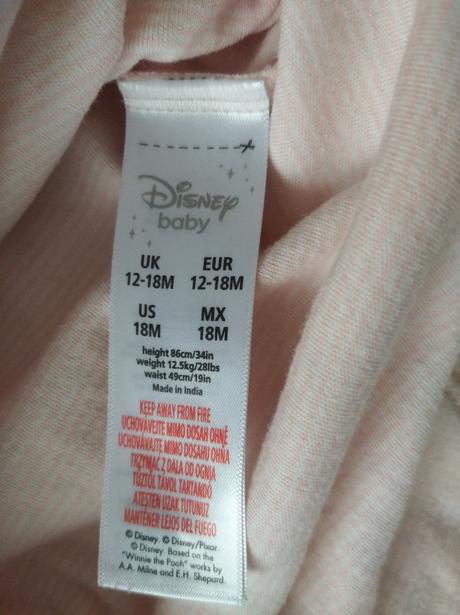 Bodíkové šatičky 12-18m, f&f,86