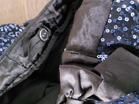 Krasna flitrovana viacvrstvova podsita suknicka, george,146