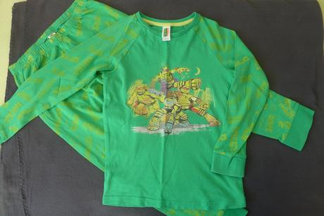 Ninja korytnačky pyžamo, c&a,116