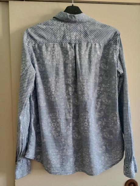 Modrá blúzka, h&m,36