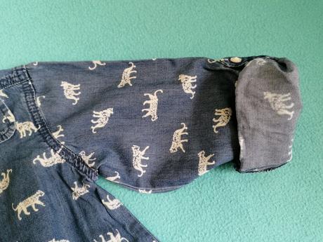 Štýlová ľahká riflová blúzka veľ. 128, 128