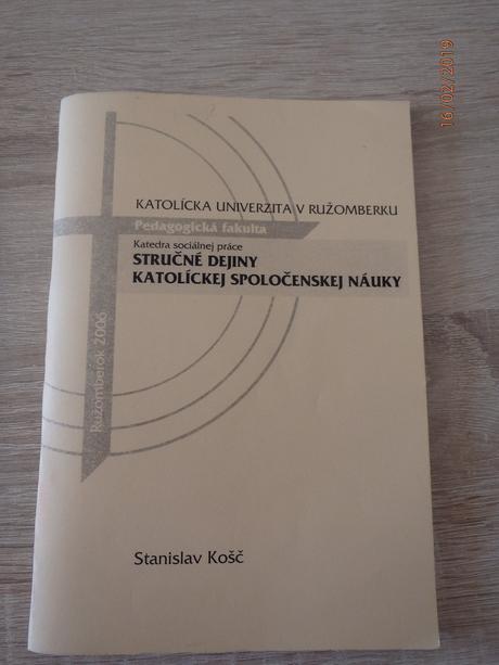 Stručné dejiny katolíckej spoločenskej náuky, 