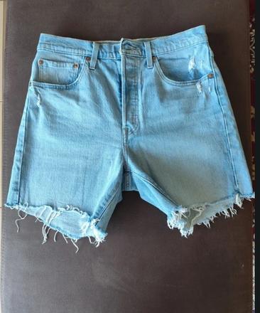 Riflové šortky lewis premium 501, w30, oblečené le, john lewis,m