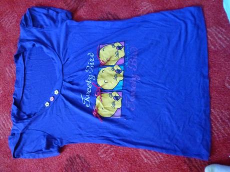 Tričko pre slečnu fialové, 158