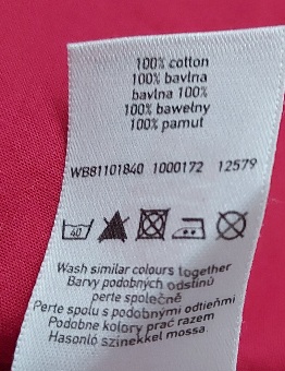 Červená vyšívaná blúzka, f&f,40