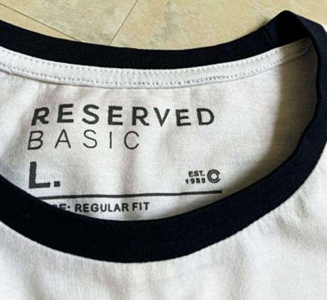 Kvalitné tričko, reserved,l