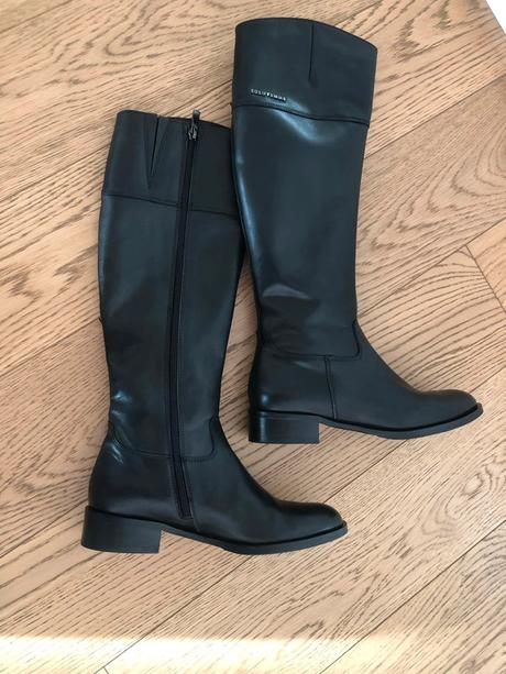 Kožené čižmy solo femme, 36