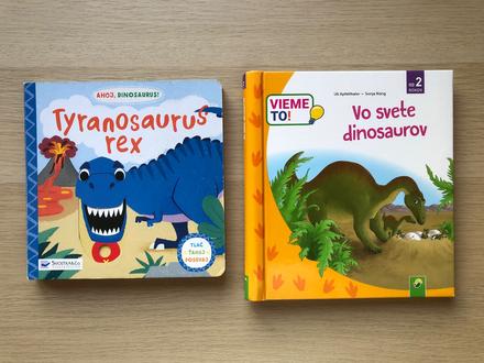 Detské knihy o dinosauroch,