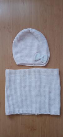 Čiapka + nákrčník ružová, pepco,146