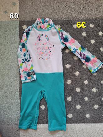 Uv overal na kupanie 80, decathlon,80
