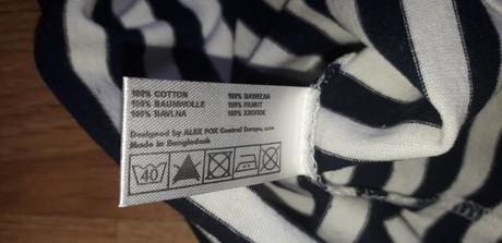 Pruhované tričko mačka, 122