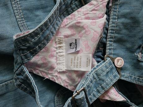 Riflova suknicka s macickou, h&m,86