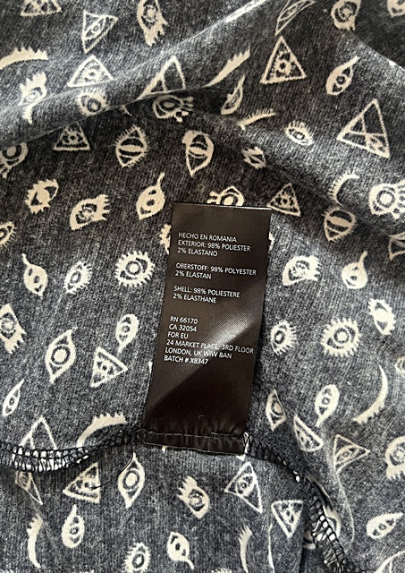 Mini sukňa sparle fade, s