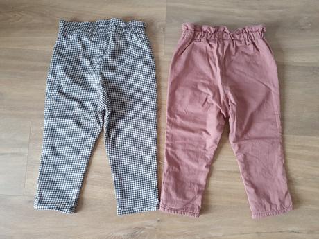 Podšité nohavice hm, h&m,86
