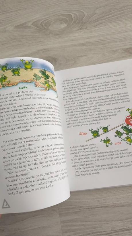 Detská rozprávková kniha o dopravných značkách, 