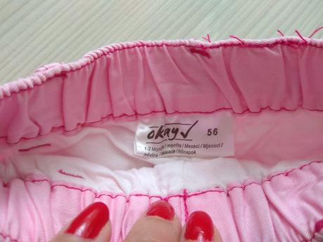 Ružové nohavice, okay,56