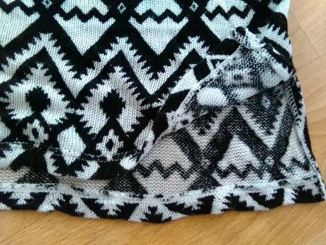 Svetrik cik cak, h&m,m