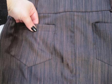 Hnedá suknička (s/36), s