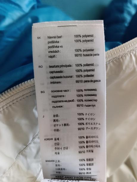 Dynafit paperová bunda vel.s, s