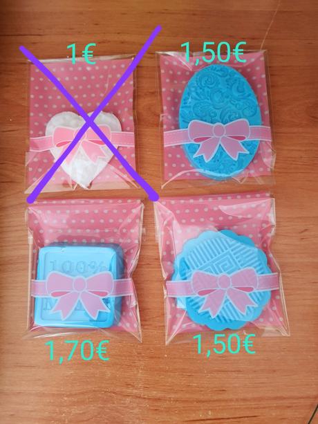 Voňavé darčekové mydielka, 