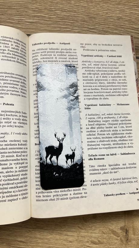 3d tlačená záložka do knihy,