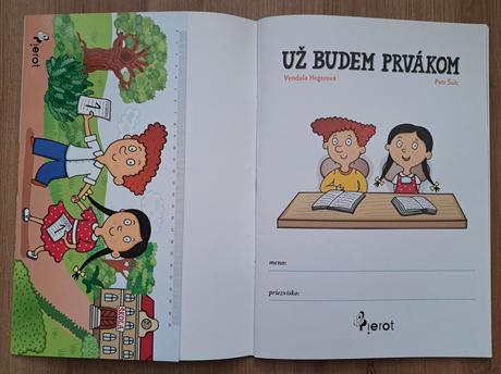 Kniha / zošit "už budem prvákom", 