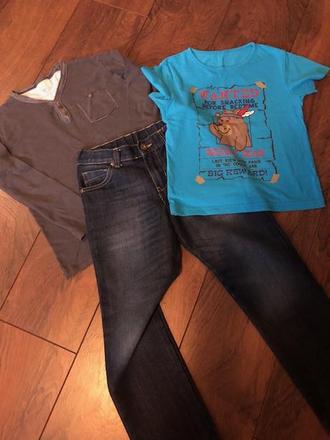 Detské rifle + tričká, 122–134