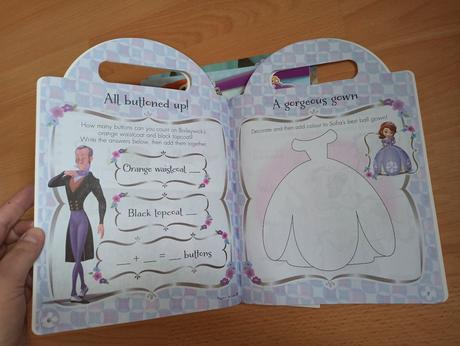 Sofia the first activity set,