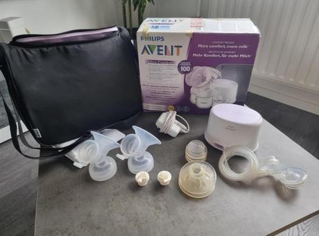 Avent duo - elektrická odsávačka mlieka, 