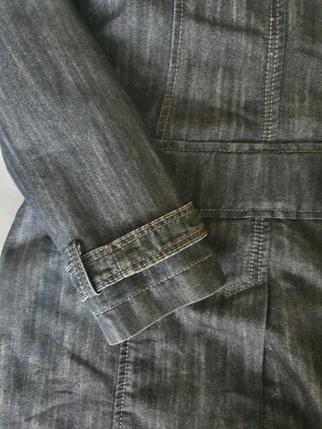 Kabát/ trenčkot džínsový, m