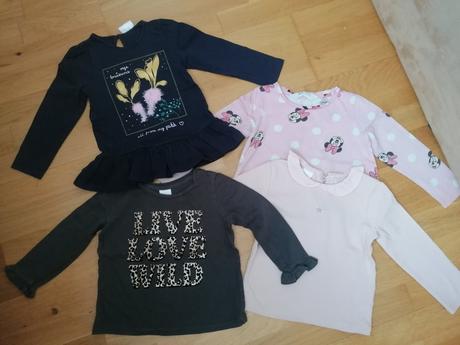 Tričká dlhý rukáv, next,92