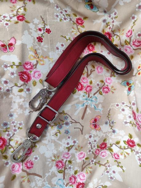 Kožená kabelka / taška zn. abro, 