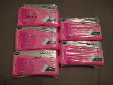 Inkontinenčne vložky, 