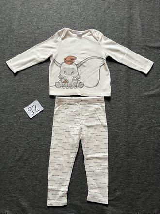 Dvojdielne pyžamo dumbo, disney,92