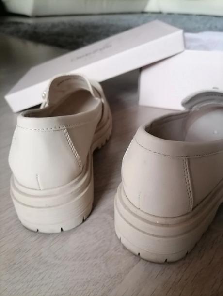 Krémové mokasíny deezee 38, 38