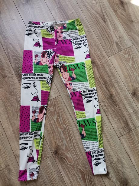 Komiksové legíny, gate,m