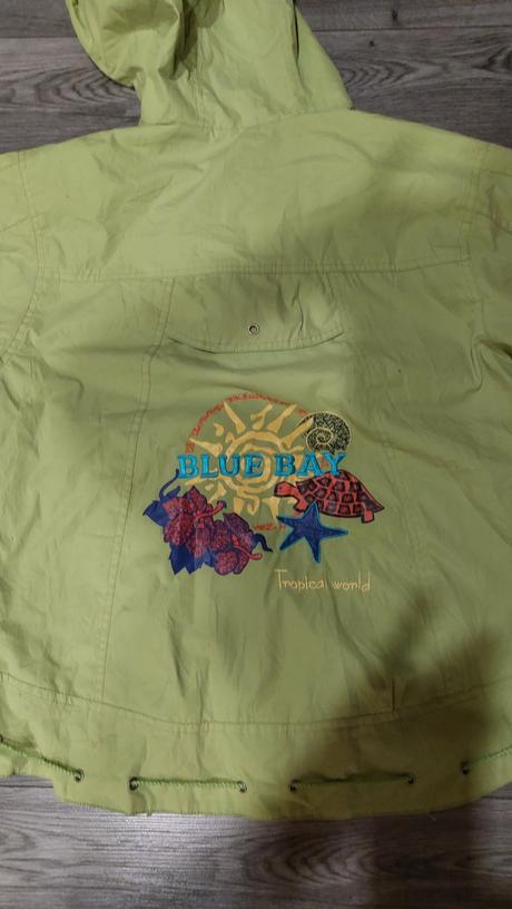 Zelená prechodná bundička, 140