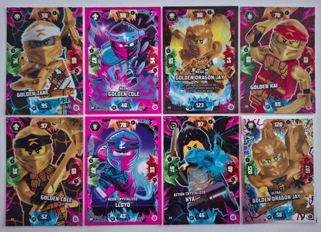 Zberateľské kartičky lego ninjago (r.2023), 