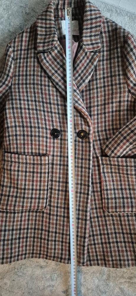 Vlnený kabátik zara, zara,152