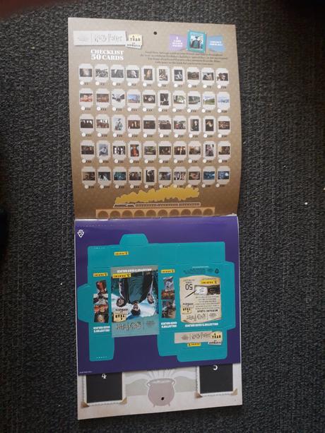 Harry potter nálepkový album kalendár, 