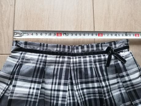 Károvaná sukňa, george,110