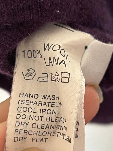 Fred perry 100p wool lana vlneny sveter sedi s/m, s