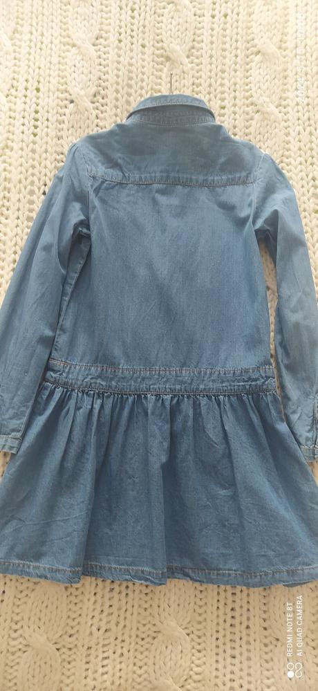 Riflové šaty, tchibo,134